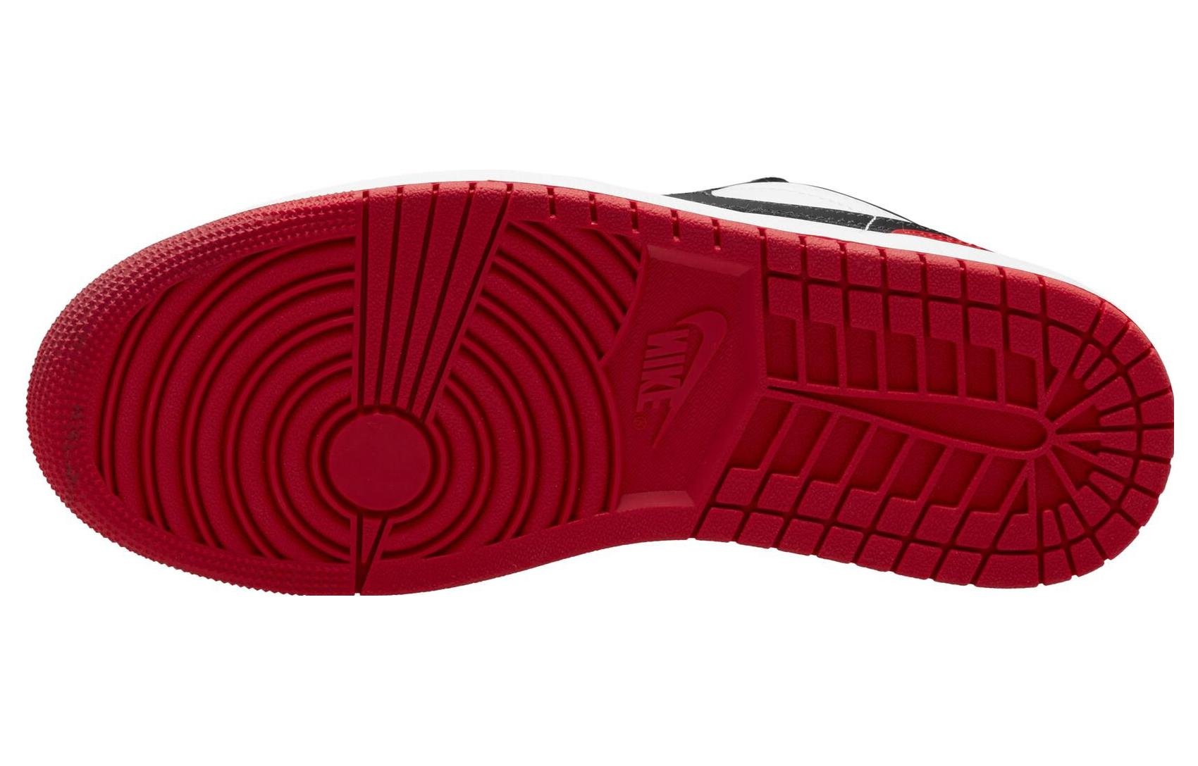 Air Jordan 1 Low \'Bred Toe\'  553558-161 Epoch-Defining Shoes