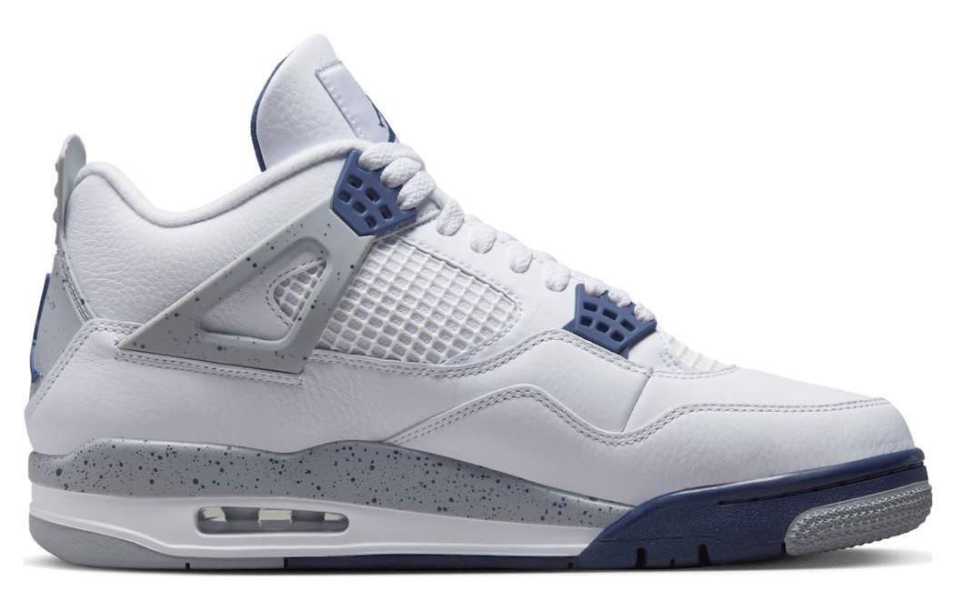 Air Jordan 4 Retro \'Midnight Navy\'  DH6927-140 Cultural Kicks