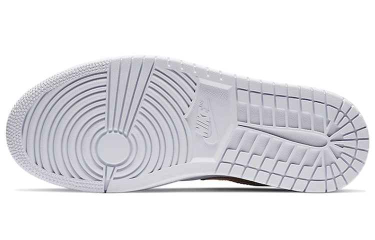 (WMNS) Air Jordan 1 Retro Low \'White Metallic Gold\'  CZ4776-100 Epochal Sneaker