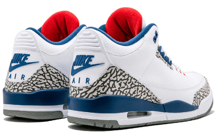 Air Jordan 3 Retro OG \'True Blue\' 2016  854262-106 Epoch-Defining Shoes