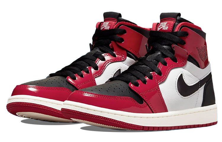 (WMNS) Air Jordan 1 High Zoom Comfort \'Chicago Bulls\'  CT0979-610 Classic Sneakers