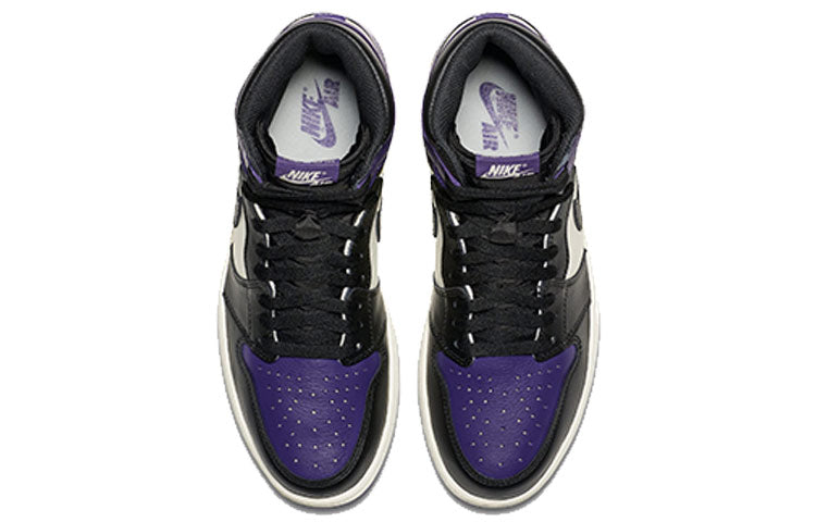 Air Jordan 1 Retro High OG \'Court Purple\'  555088-501 Epoch-Defining Shoes