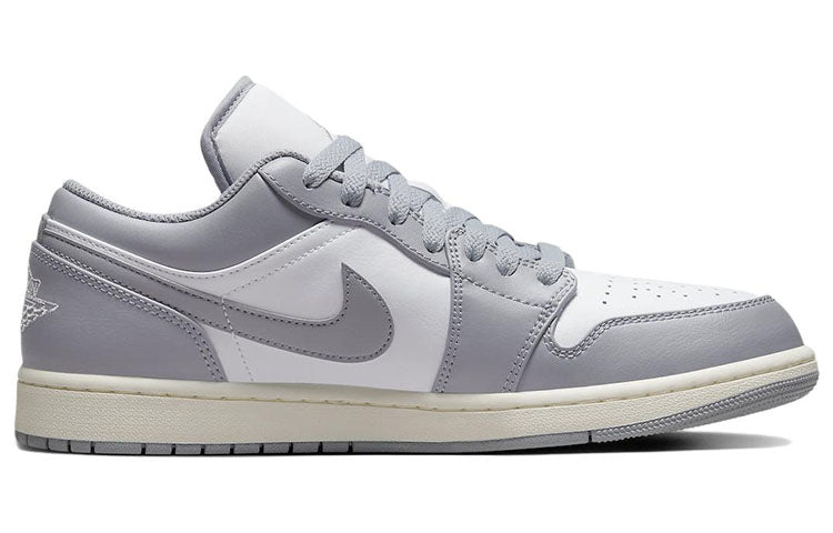 Air Jordan 1 Low \'Vintage Grey\'  553558-053 Epoch-Defining Shoes