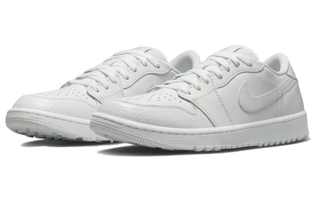 Air Jordan 1 Low OG Golf \'White Croc\'  DD9315-110 Cultural Kicks