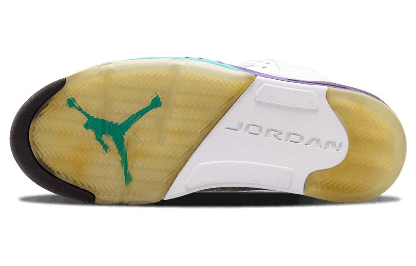 Air Jordan 5 Retro LS \'Grape\' 2006  314259-131 Vintage Sportswear