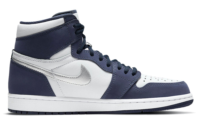 Air Jordan 1 Retro High co.JP \'Midnight Navy\' 2020  DC1788-100 Classic Sneakers