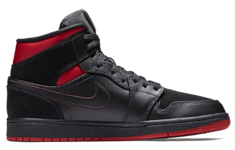 Air Jordan 1 Retro Mid \'Last Shot\'  554724-076 Signature Shoe