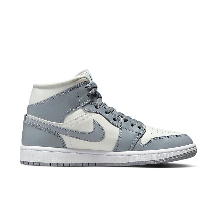 (WMNS) Air Jordan 1 Mid \'Stealth\'  BQ6472-115 Iconic Trainers