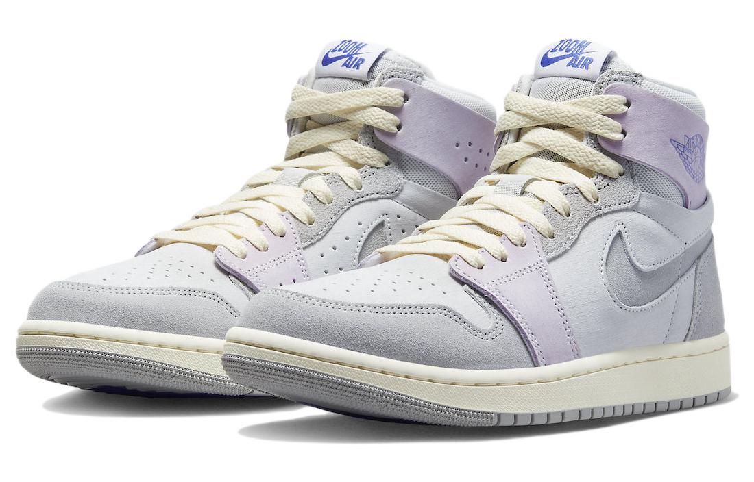 (WMNS)Air Jordan 1 Zoom CMFT \'Grey Purple\'  DV1305-005 Cultural Kicks