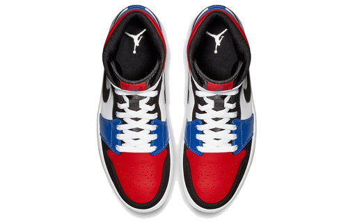 Air Jordan 1 Retro Mid \'Top 3\'  554724-124 Signature Shoe