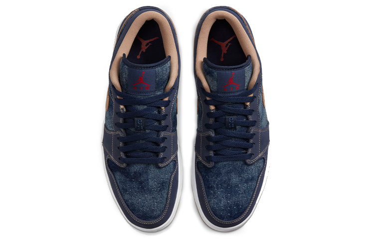 Air Jordan 1 Low SE \'Denim\'  DH1259-400 Vintage Sportswear