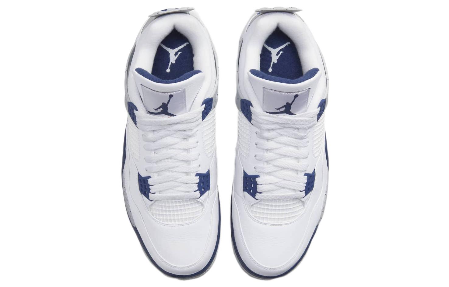 Air Jordan 4 Retro \'Midnight Navy\'  DH6927-140 Cultural Kicks