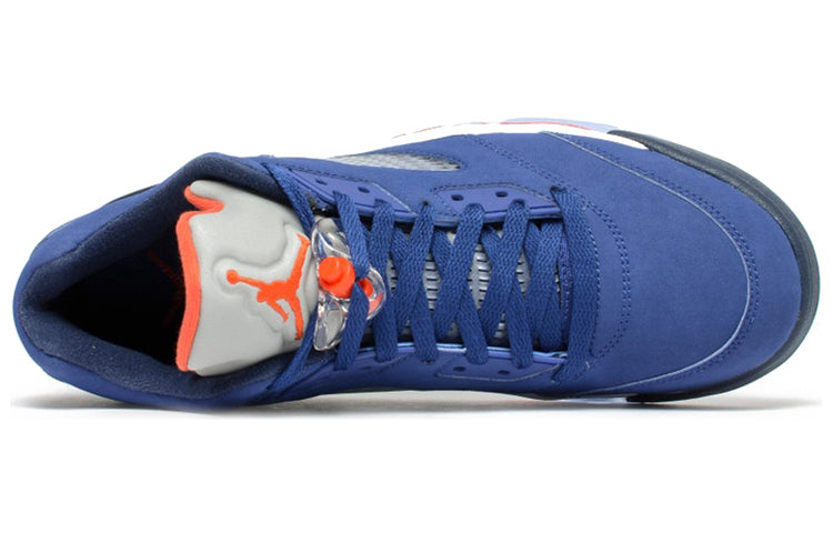 Air Jordan 5 Retro Low \'Knicks\'  819171-417 Iconic Trainers