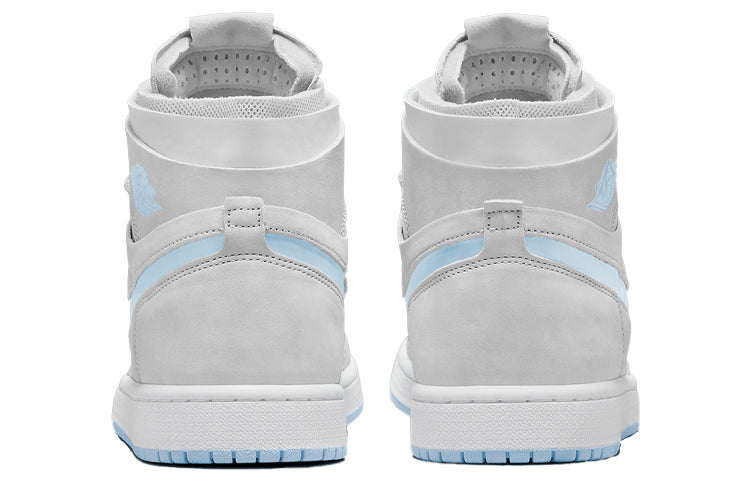 (WMNS) Air Jordan 1 High Zoom Comfort \'Cool Grey Light Blue\'  CT0979-004 Signature Shoe