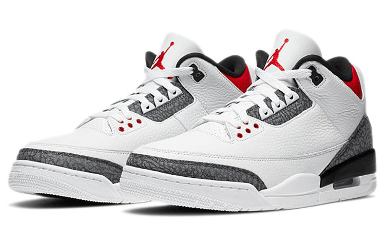 Air Jordan 3 SE-T \'Fire Red\' Japan Exclusive  CZ6433-100 Classic Sneakers