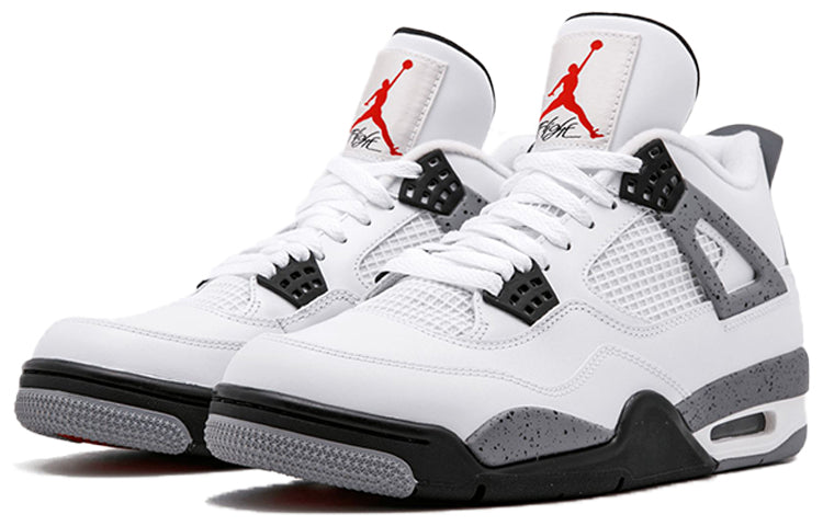 Air Jordan 4 Retro \'Cement\' 2012  308497-103 Vintage Sportswear