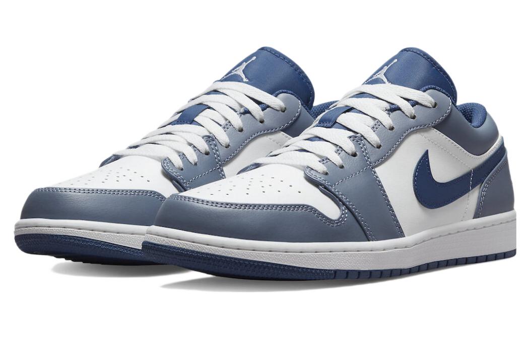 Air Jordan 1 Low \'Ashen Slate\'  553558-414 Iconic Trainers