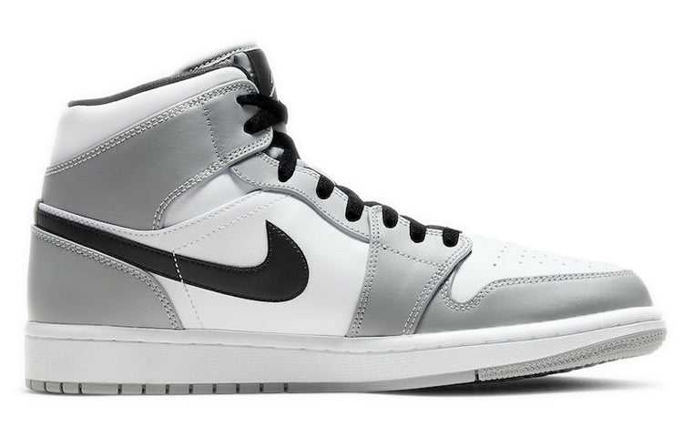 Air Jordan 1 Mid \'Smoke Grey\'  554724-092 Vintage Sportswear