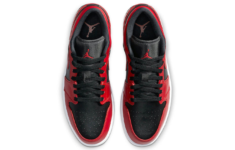 Air Jordan 1 Low \'Reverse Bred\'  553558-606 Vintage Sportswear