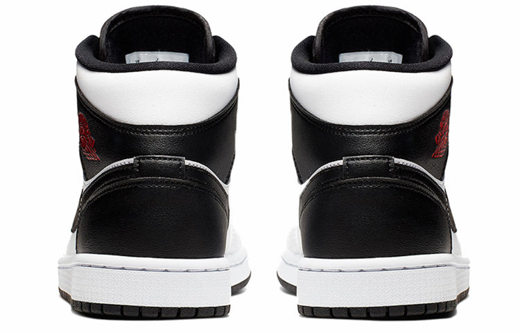 (WMNS) Air Jordan 1 Mid \'White Black\'  BQ6472-101 Cultural Kicks