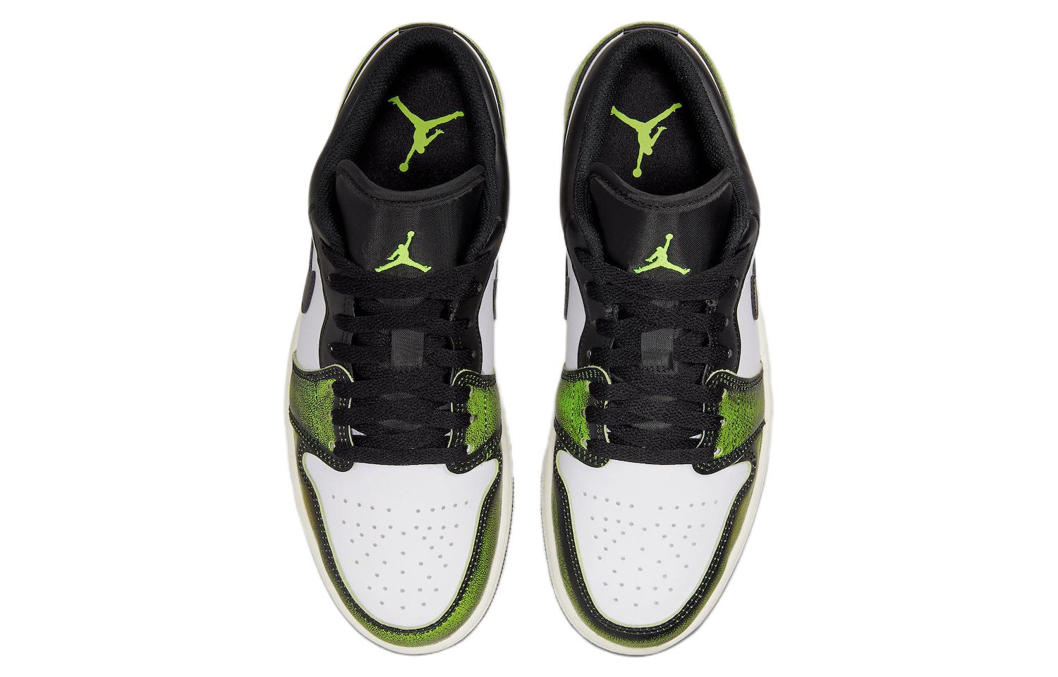 Air Jordan 1 Low SE \'Wear-Away - Electric Green\'  DN3705-003 Classic Sneakers