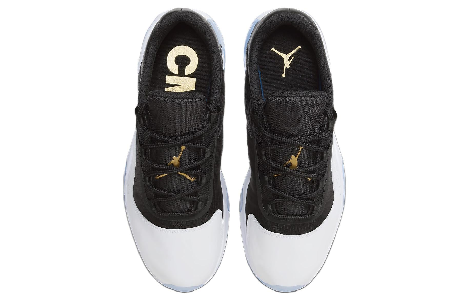 Air Jordan 11 CMFT Low \'Black White Metallic Gold\'  DN4180-070 Vintage Sportswear