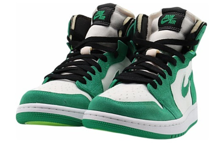 (WMNS) Air Jordan 1 High Zoom Comfort \'Stadium Green\'  CT0979-300 Signature Shoe