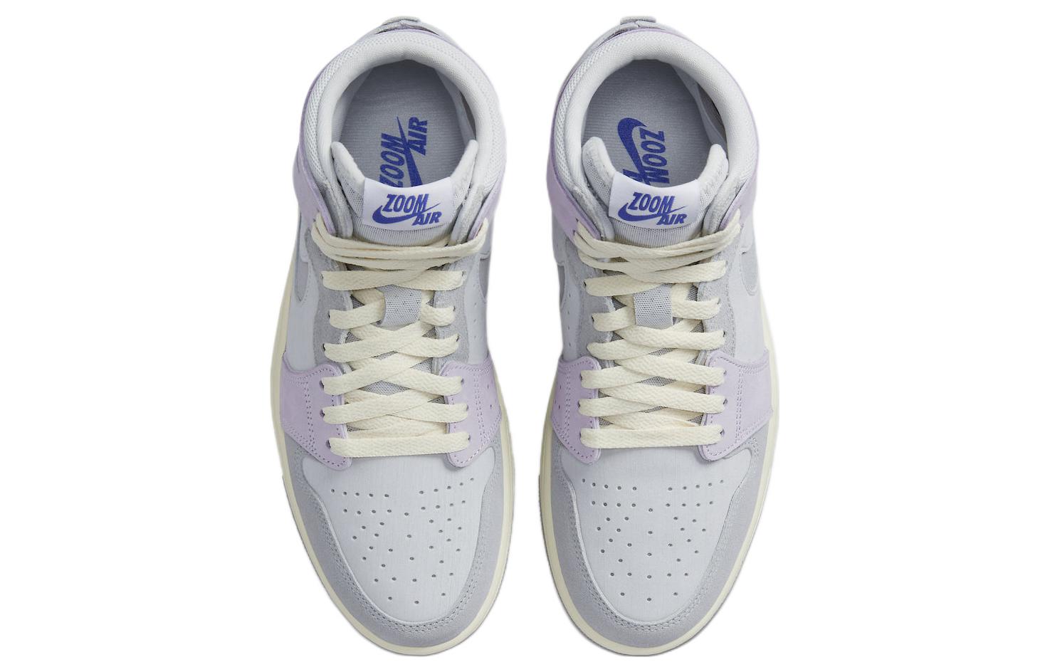 (WMNS)Air Jordan 1 Zoom CMFT \'Grey Purple\'  DV1305-005 Cultural Kicks