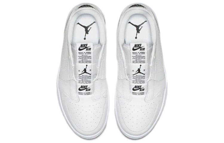 (WMNS) Air Jordan 1 Low Slip \'White\'  AV3918-100 Vintage Sportswear