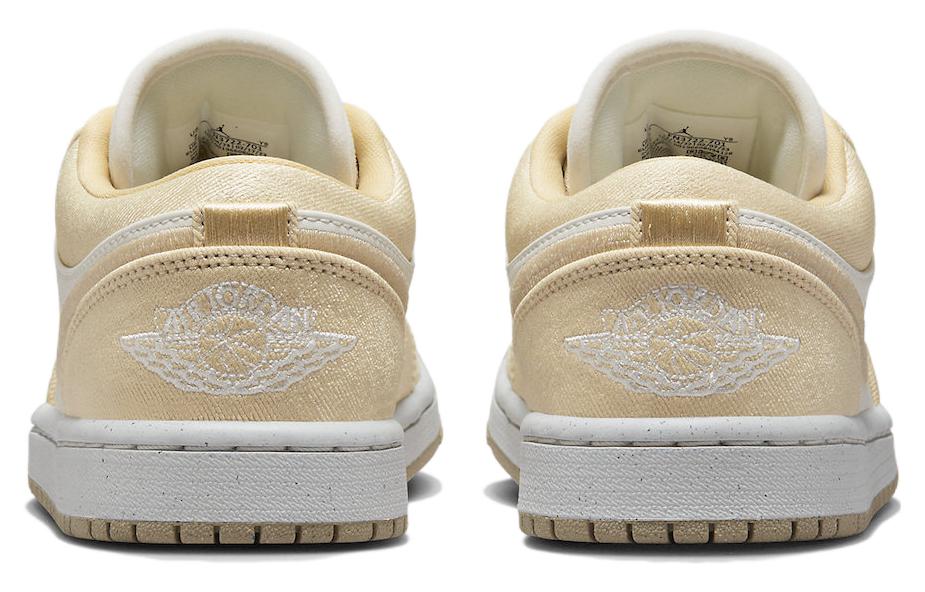 (WMNS) Air Jordan 1 Low SE \'Canvas - Team Gold\'  FN3722-701 Epoch-Defining Shoes