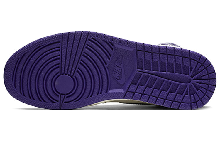 Air Jordan 1 Retro High OG \'Court Purple\'  555088-501 Epoch-Defining Shoes