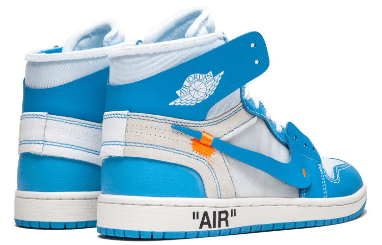 Off-White x Air Jordan 1 Retro High OG \'UNC\'  AQ0818-148 Vintage Sportswear