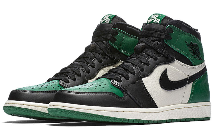 Air Jordan 1 Retro High OG \'Pine Green\'  555088-302 Vintage Sportswear