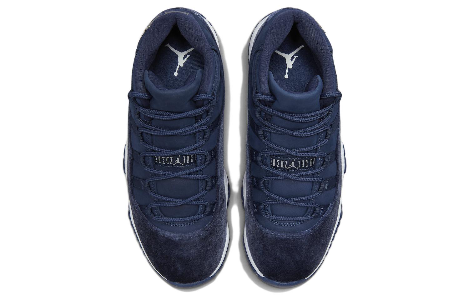 (WMNS) Air Jordan 11 Retro \'Midnight Navy Velvet\'  AR0715-441 Classic Sneakers