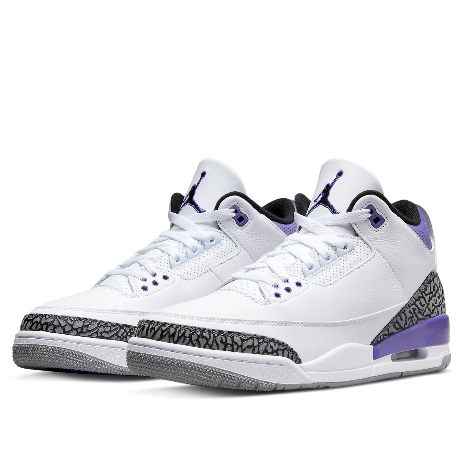 Air Jordan 3 Retro \'Dark Iris\'  CT8532-105 Epochal Sneaker