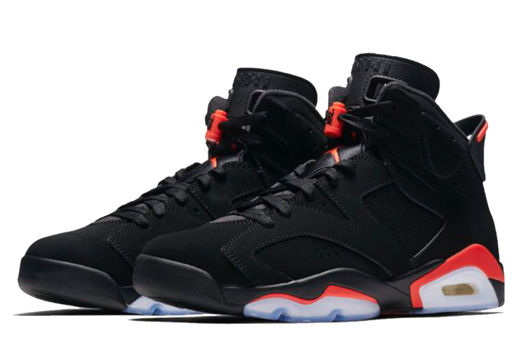 Air Jordan 6 Retro \'Infrared\' 2019  384664-060 Classic Sneakers