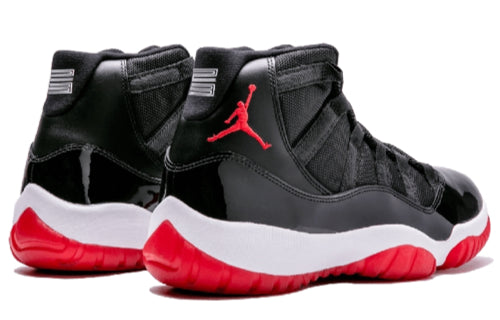 Air Jordan 11 Retro \'Bred\' 2012  378037-010 Signature Shoe