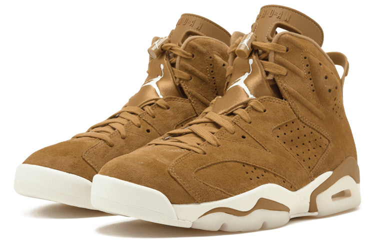 Air Jordan 6 Retro \'Wheat\'  384664-705 Antique Icons