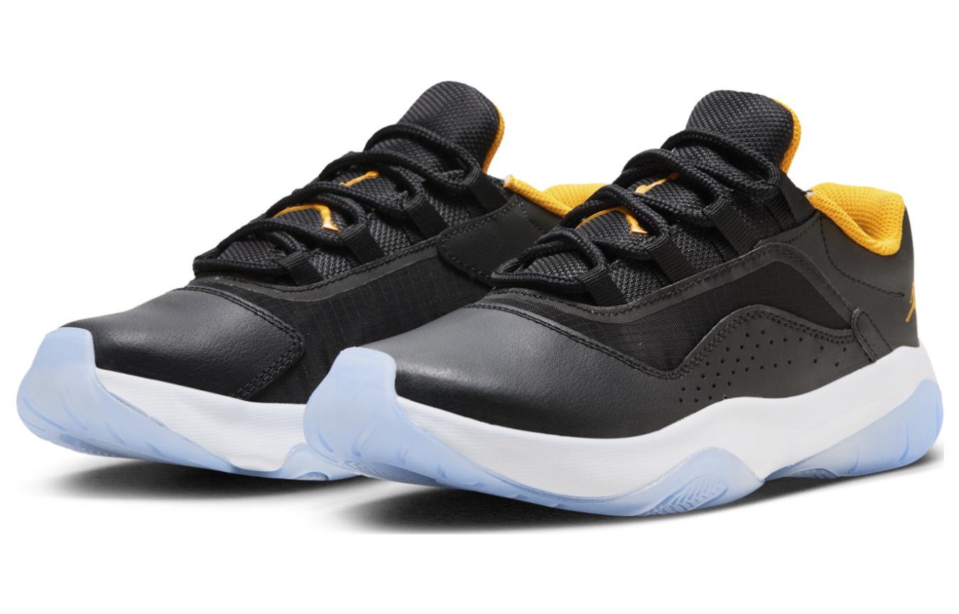 Air Jordan 11 CMFT Low GS \'Black Yellow White\'  CZ0907-071 Iconic Trainers