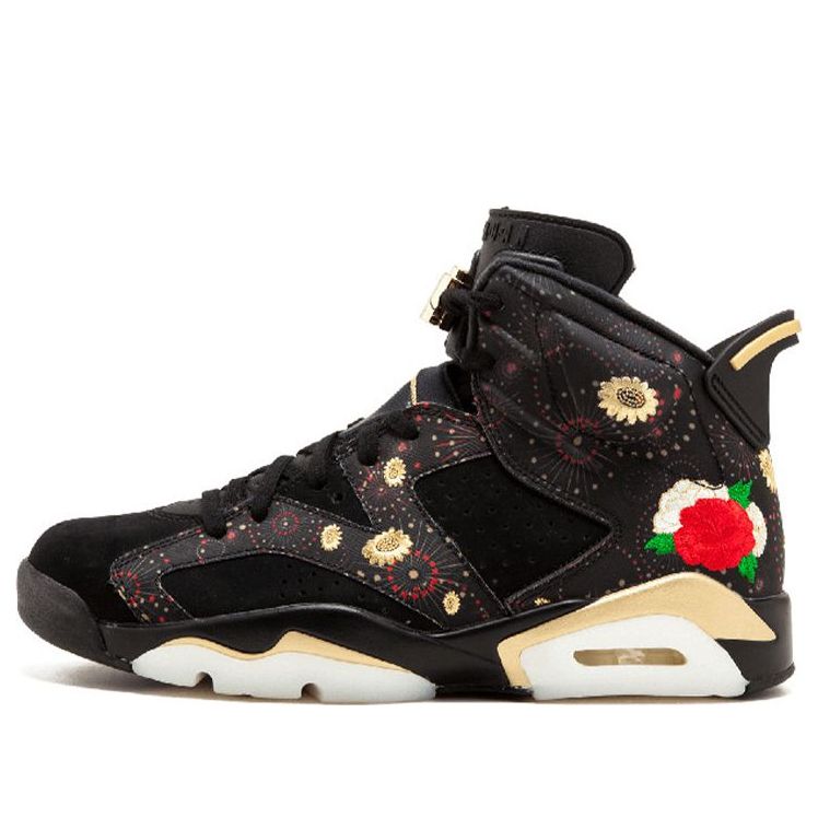 Air Jordan 6 Retro 'Chinese New Year' AA2492-021 Signature Shoe