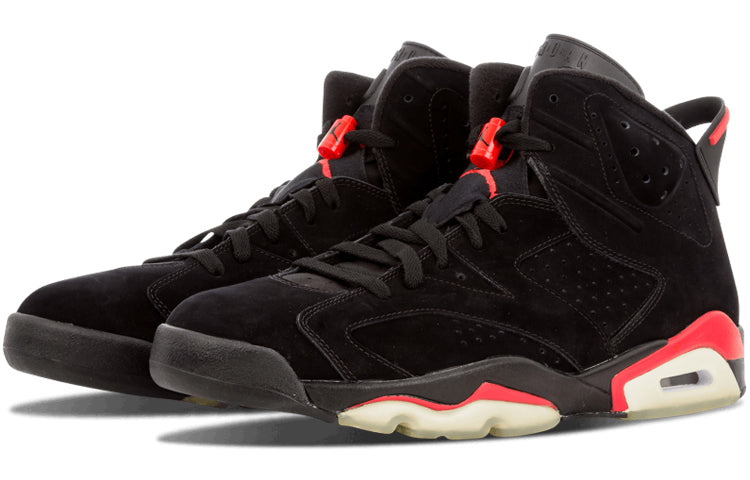 Air Jordan 6 Retro Infrared Pack \'Black\'  384664-003 Classic Sneakers