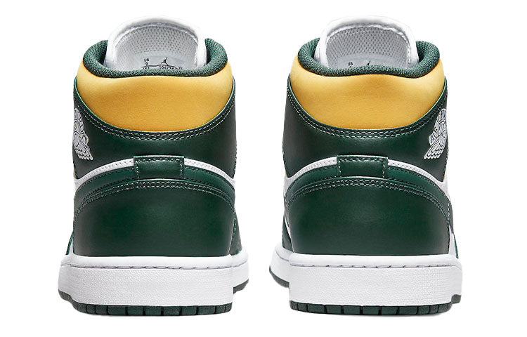 Air Jordan 1 Mid \'Sonics 2021\'  554724-371 Epochal Sneaker