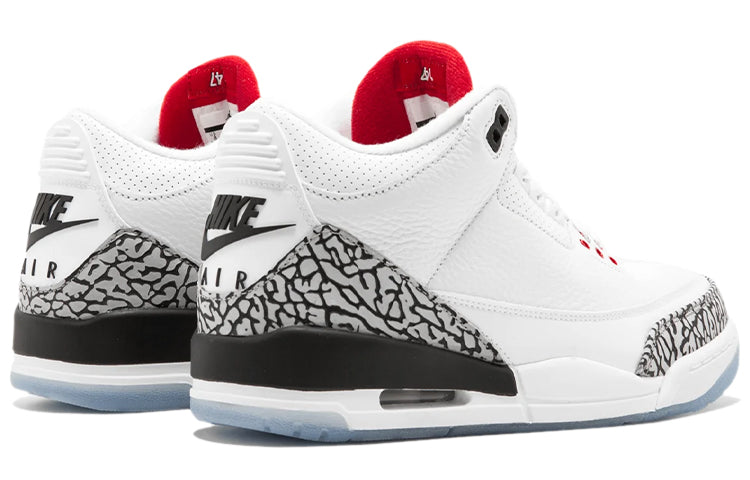 Air Jordan 3 Retro NRG \'Free Throw Line\'  923096-101 Cultural Kicks