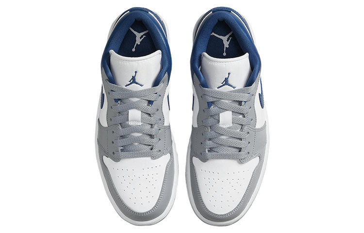 (WMNS) Air Jordan 1 Low \'French Blue\'  DC0774-042 Signature Shoe
