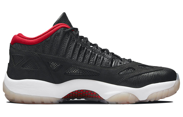 Air Jordan 11 Retro Low IE \'Bred\' 2021  919712-023 Iconic Trainers
