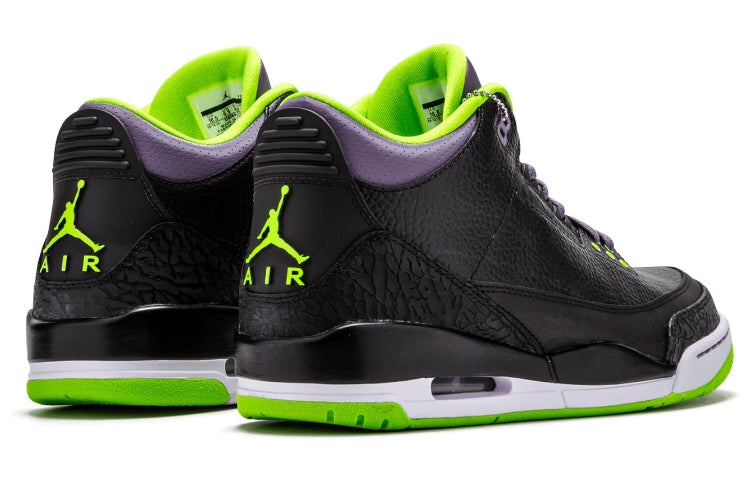 Air Jordan 3 Retro \'Joker\'  136064-018 Signature Shoe