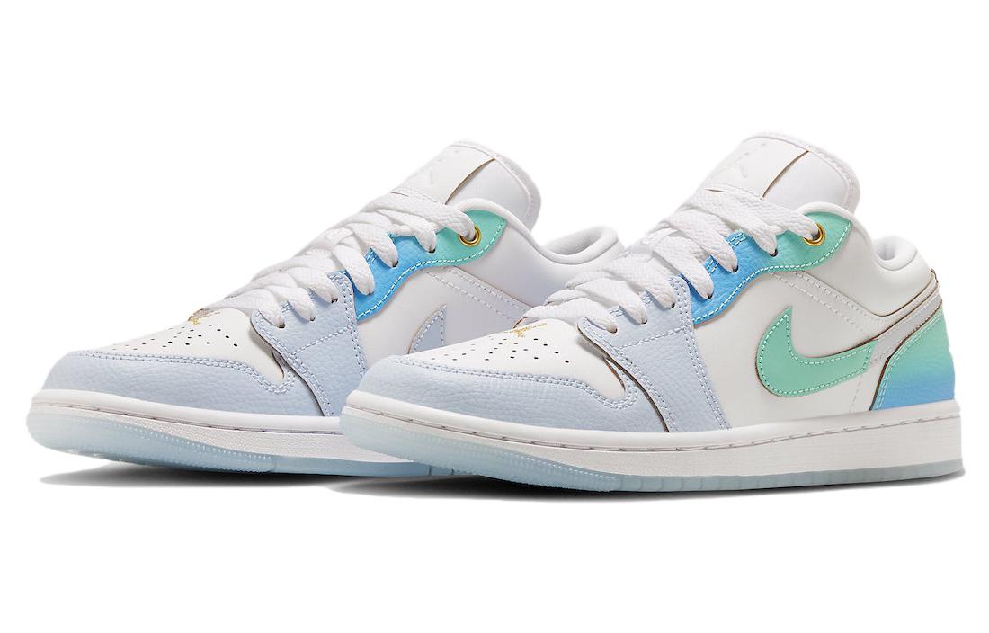 (WMNS) Air Jordan 1 Low SE \'Emerald Rise\'  FN8899-131 Signature Shoe