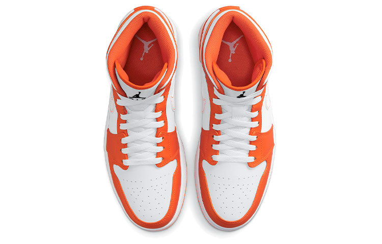 Air Jordan 1 Mid SE \'Electro Orange\'  DM3531-800 Cultural Kicks