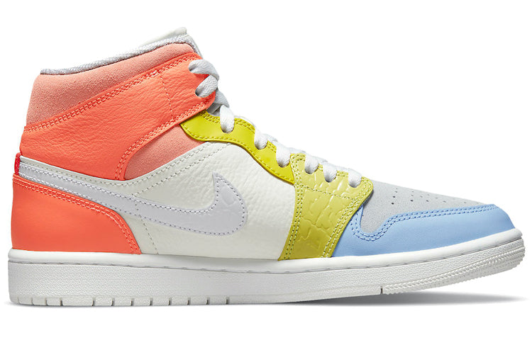 (WMNS) Air Jordan 1 Mid \'To My First Coach\'  DJ6908-100 Signature Shoe