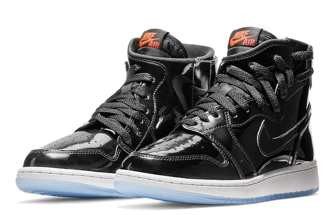 (WMNS) Air Jordan 1 Rebel XX \'Black Patent\'  AR5599-001 Epoch-Defining Shoes